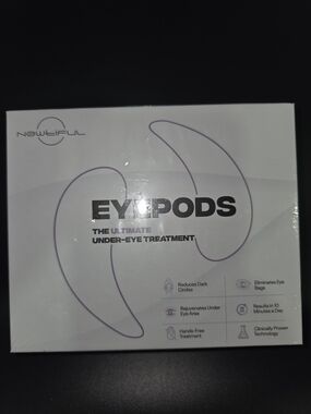 Eyepods Under-Eye Treatment - White with Purple Accents